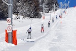 skier en hiver dans le Jura