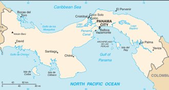 Panama : carte et plans 