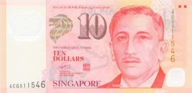 Cours et conversion du  Dollar de singapour à Singapour