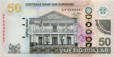 Cours et conversion du  Dollar surinamien au Surinam