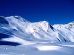 sation de ski et pistes dans les alpes