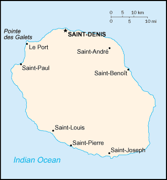 Réunion : carte et plans 