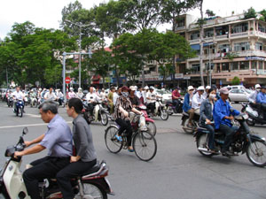 Ho Chi Minh Ville en décembre